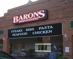 Barons Steaks & Spirits in Myrtle Beach, SC at Restaurant.com