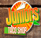 Junior's Taco Shop Logo