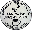 Harold's Koffee House Logo