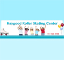 Playplace Pizza in Haygood Roller Skating Center Logo