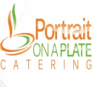 Portrait on a Plate Catering Logo