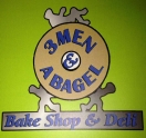 3 Men & A Bagel Logo