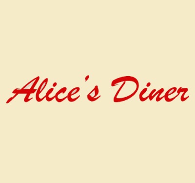 Alice's Diner Breakfast & Lunch Logo