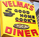 Velma's Diner Logo