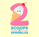 2 Scoops & Sprinkles Logo
