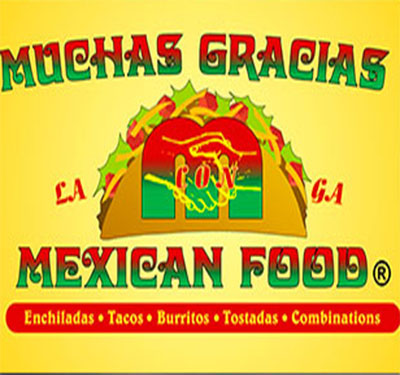 Muchas Gracias Mexican Food Logo