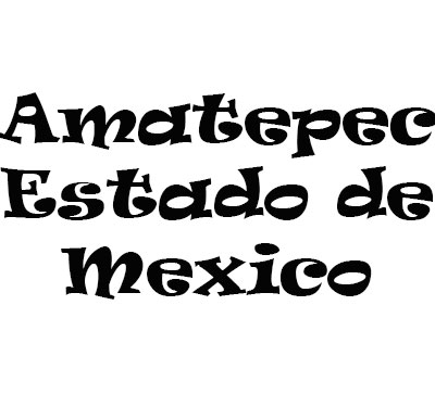 Amatepec Estado de Mexico Logo