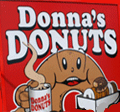 Donna's Donuts Logo