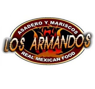 Los Armandos Asadero Y Mariscos Real Mexican Food Logo