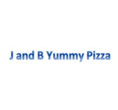 J and B Yummy Pizza Logo