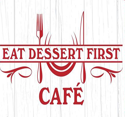 Eat Dessert First Cafe Logo