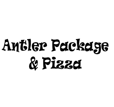 Antler Package & Pizza Logo