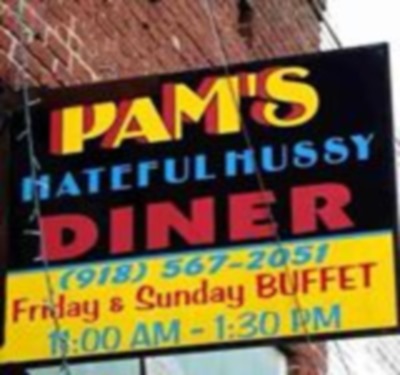Pam's Diner Logo
