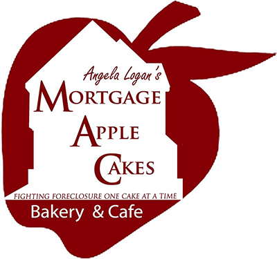 Angela Logan's Mortgage Apple Cakes Logo