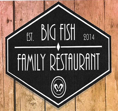 Big Fish Family Restaurant Logo