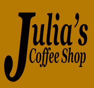 Julia's Coffee Shop Logo