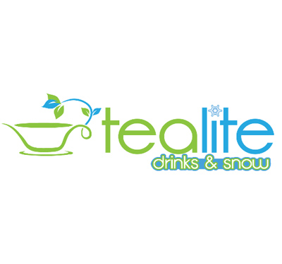 Tealite Drinks & Snow Logo