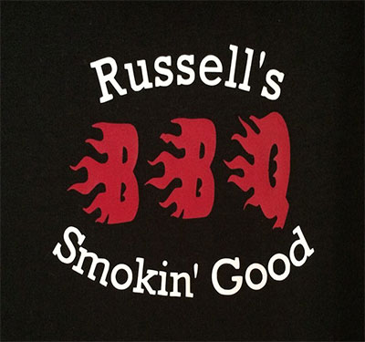 Russell's Smokin Good BBQ Logo
