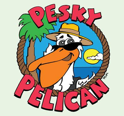The Pesky Pelican Logo