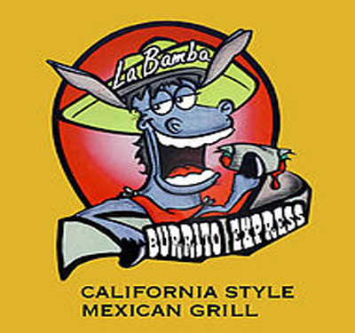 La Bamba Burrito Express Logo