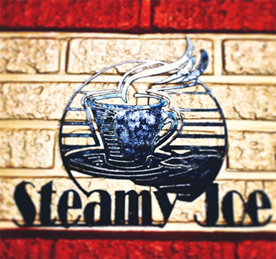 Steamy Joe Coffee House and Deli Logo
