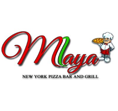 Maya New York Pizza Bar and Grill Logo