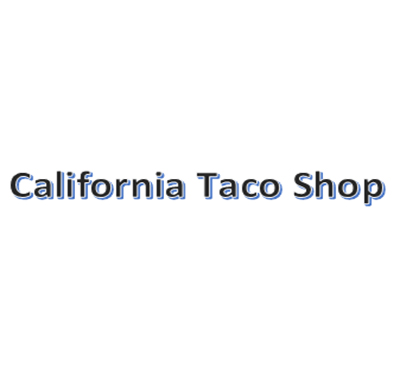 California Taco Shop Logo