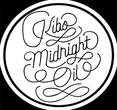Kibo Midnight Oil Coffeehouse Logo