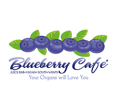 Blueberry Cafe' Juice Bar & Vegan Grille Logo