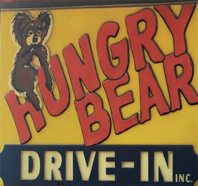 Hungry Bear Drive In Logo