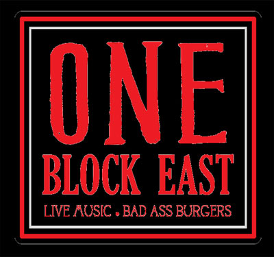 One Block East Logo