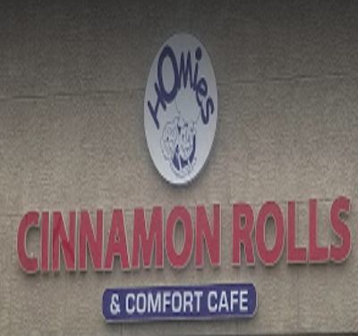 Homies Cinnamon Rolls & Comfort Cafe Logo