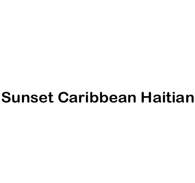 Sunset Caribbean Hatian Logo