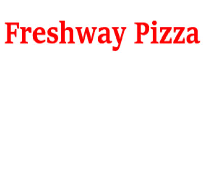 Freshway Pizza Logo