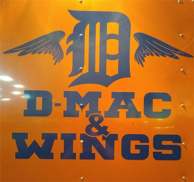 D-Mac & Wings Logo