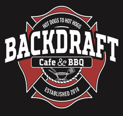 Backdraft Cafe & BBQ Logo