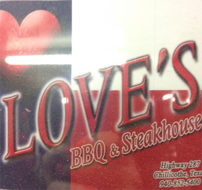 Love's BBQ & Steakhouse Logo