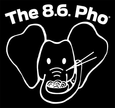 The 8.6. Pho Logo