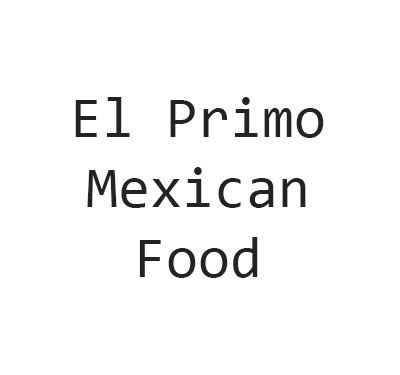 El Primo Mexican Food Logo