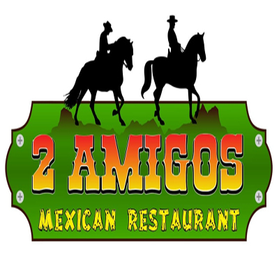 2 Amigos Mexican Restaurant Logo