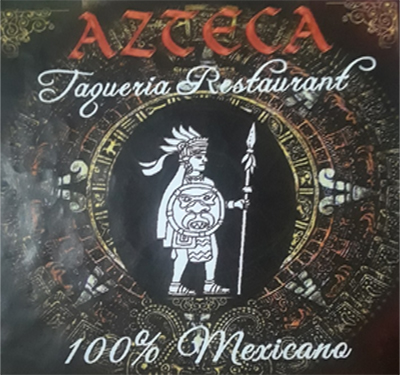 Azteca Taqueria Restaurant Logo