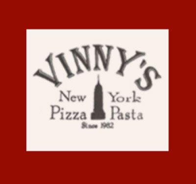 Vinny's New York Pizza & Pasta Logo