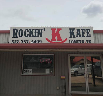 Rockin K Kafe Logo