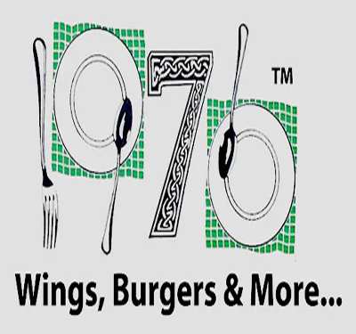 1976 Wings, Burgers, & More Logo