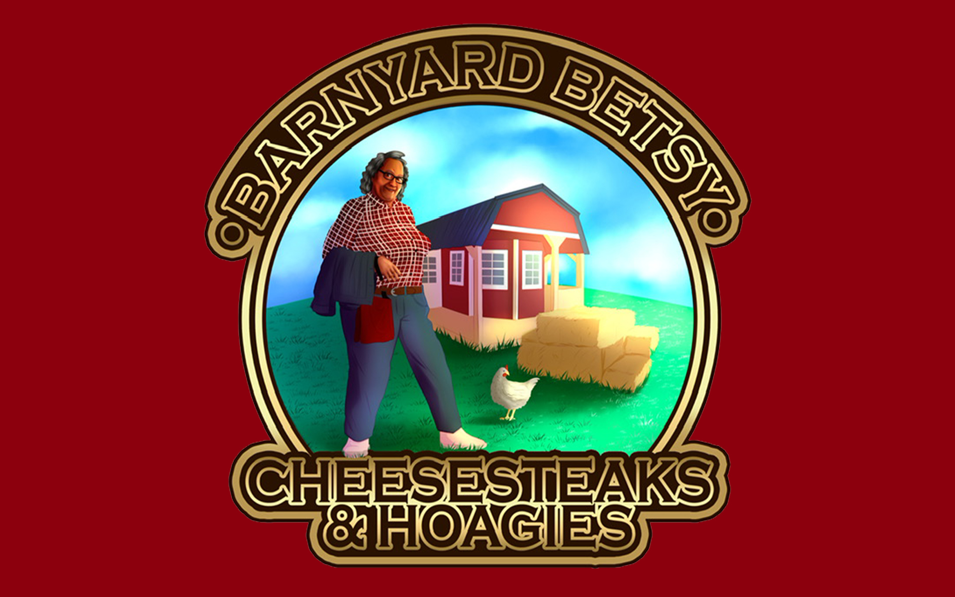 Barnyard Betsy Cheesesteaks and Hoagies Logo