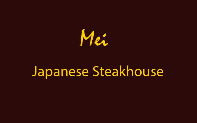 Mei Hibachi Japanese Steak House Logo