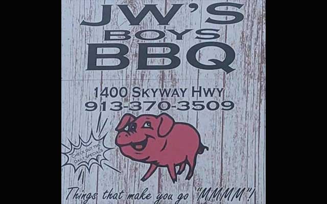 JW's Boys BBQ Logo
