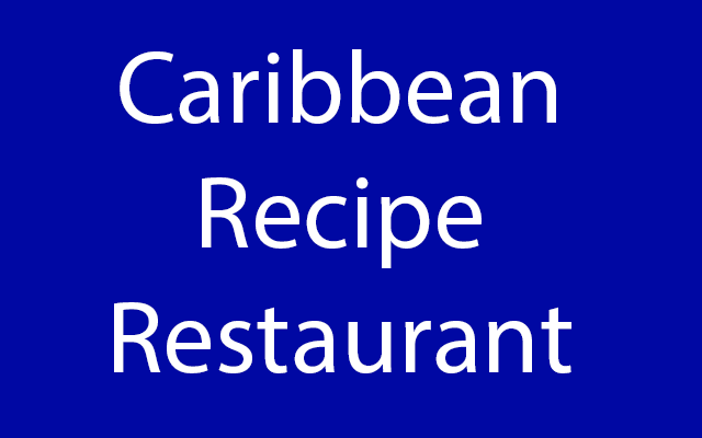Caribbean Recipe Restaurant Logo