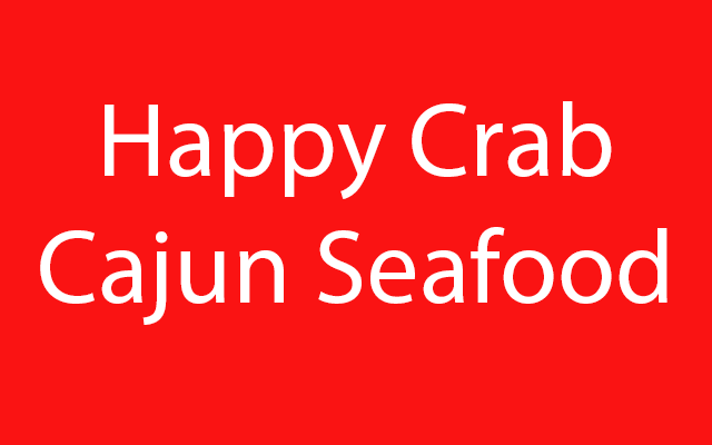 Happy Crab Cajun Seafood Logo