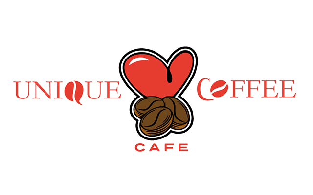 Unique Coffee Cafe Logo